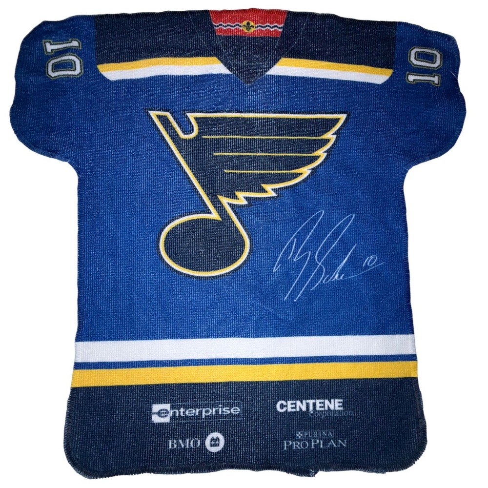 2019 St. Louis Blues Brayden Schenn #10 Jersey Rally Towel SGA Playoffs NHL